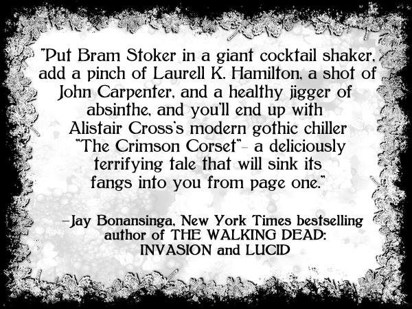 Blurb by Jay Bonansinga for CC