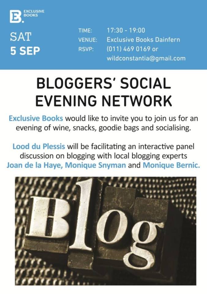 Bloggers social flyer